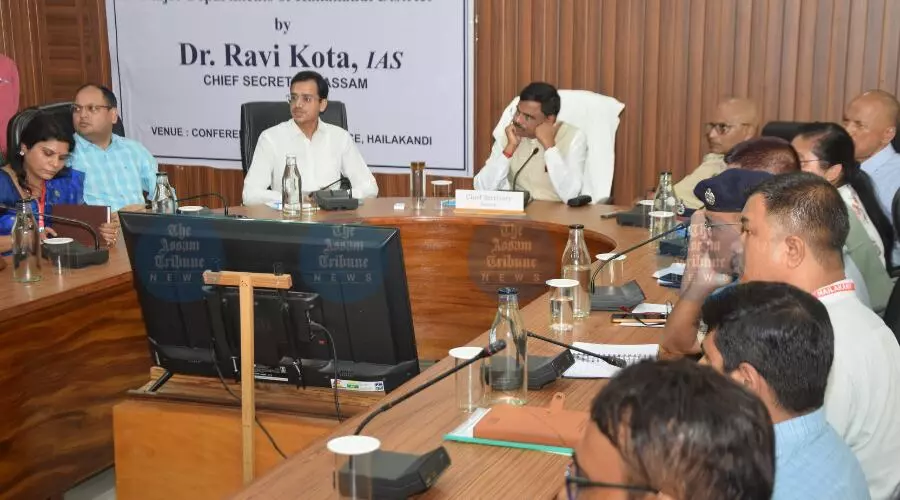 Ravi Kota reviews govt schemes in Barak valley, highlights need for local jobs and faster work