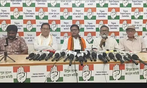 Tripura Congress announces statewide protests against BJP govt’s policies