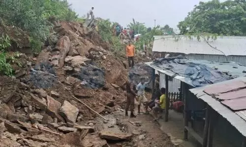Dima Hasao landslide: 2 dead, 10 feared trapped at road construction site