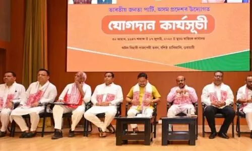 Assam BJP welcomes wave of new members in grand joining ceremony