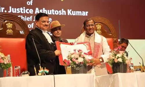 Justice Ashutosh Kumar sworn in as Chief Justice of Gauhati High Court