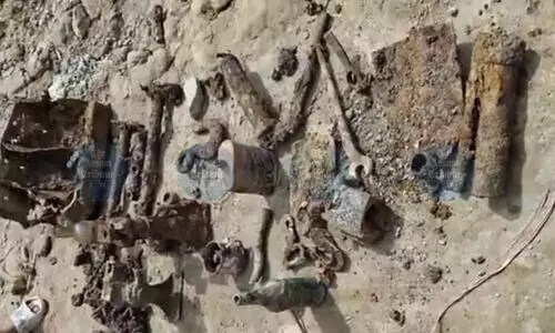 WWII-era relics including rusted shells, grenade unearthed in Manipur’s Imphal West