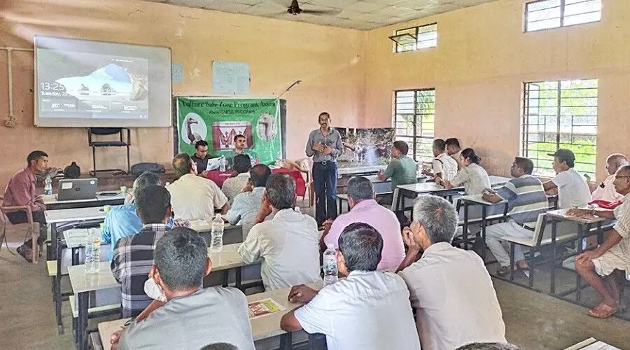 Carrion on the menu: Assam’s first vulture ‘restaurant’ coming up in Kulsi Carrion on the menu: Assam’s first vulture ‘restaurant’ coming up in Kulsi