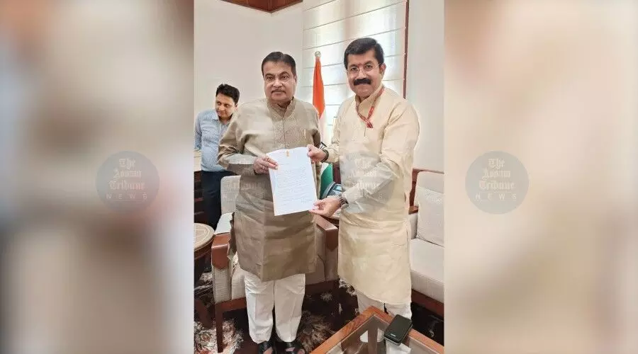 Rajya Sabha MP seeks Gadkari’s intervention to ease Silchar’s highway woes
