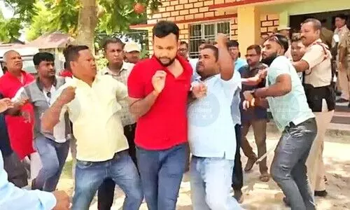 Scuffle at Golakganj Panchayat meet; BJP workers allegedly attack AGP leader, son