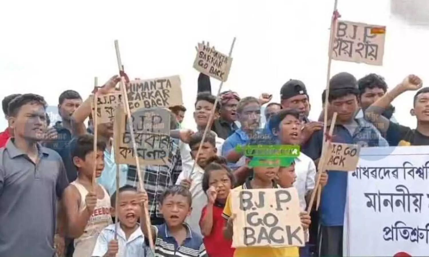 Villagers in Lakhimpur demand bridge promised by CM during 2022 polls