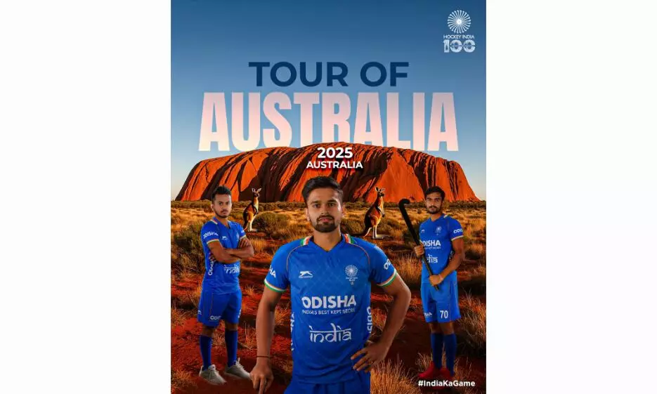 The Indian mens hockey team will go on a four-game series tour of Australia in August