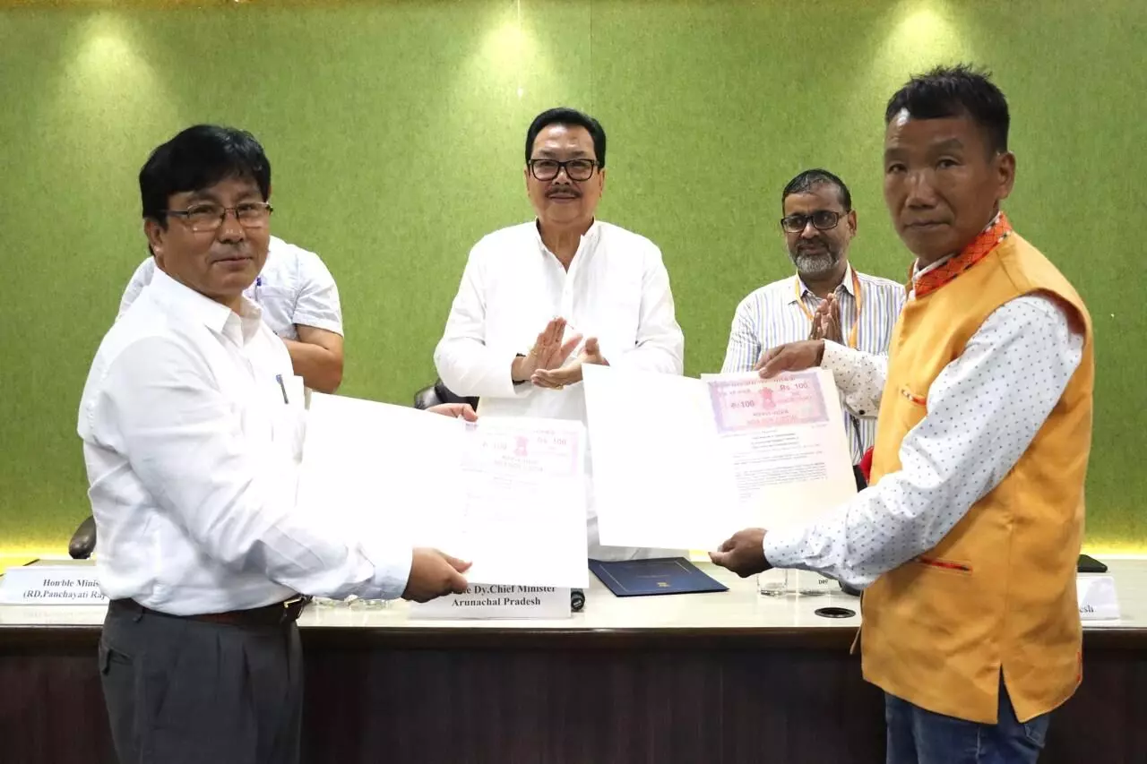 98 households in Riew village back 11,000 MW Siang hydropower project 98 households in Riew village back 11,000 MW Siang hydropower project