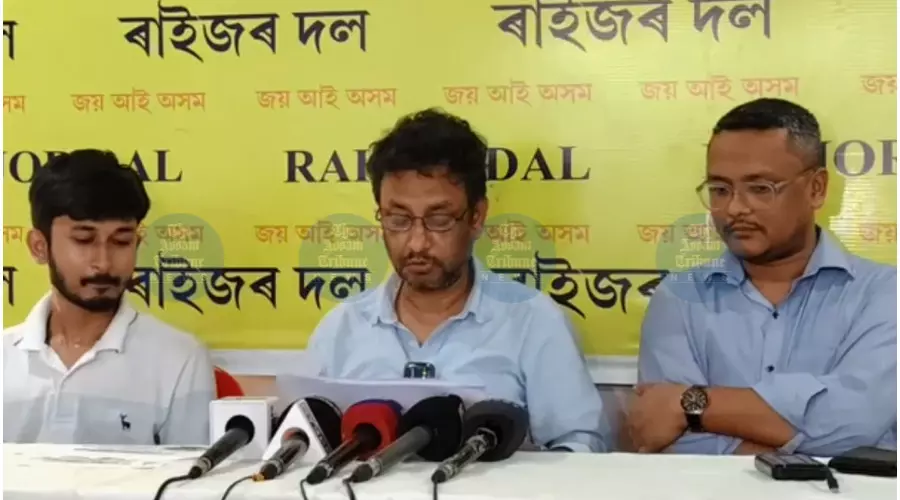 Raijor Dal flags Rs 8.84 cr scam in Assam PWD over Jhumoir Binandini event