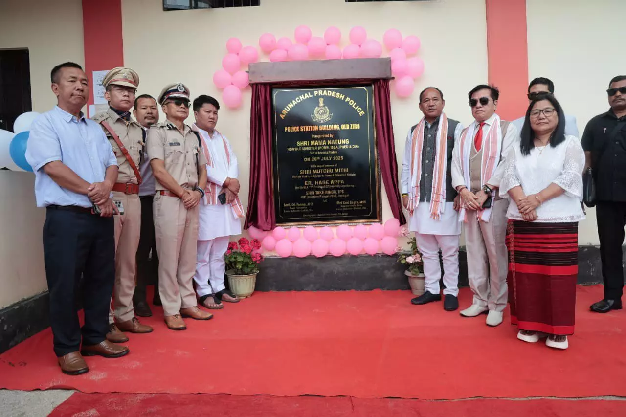 Arunachal committed to grassroots policing &  swift public response: Home Minister