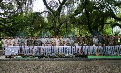 Security forces seize 90 Firearms, over 700  ammunition across five Manipur districts