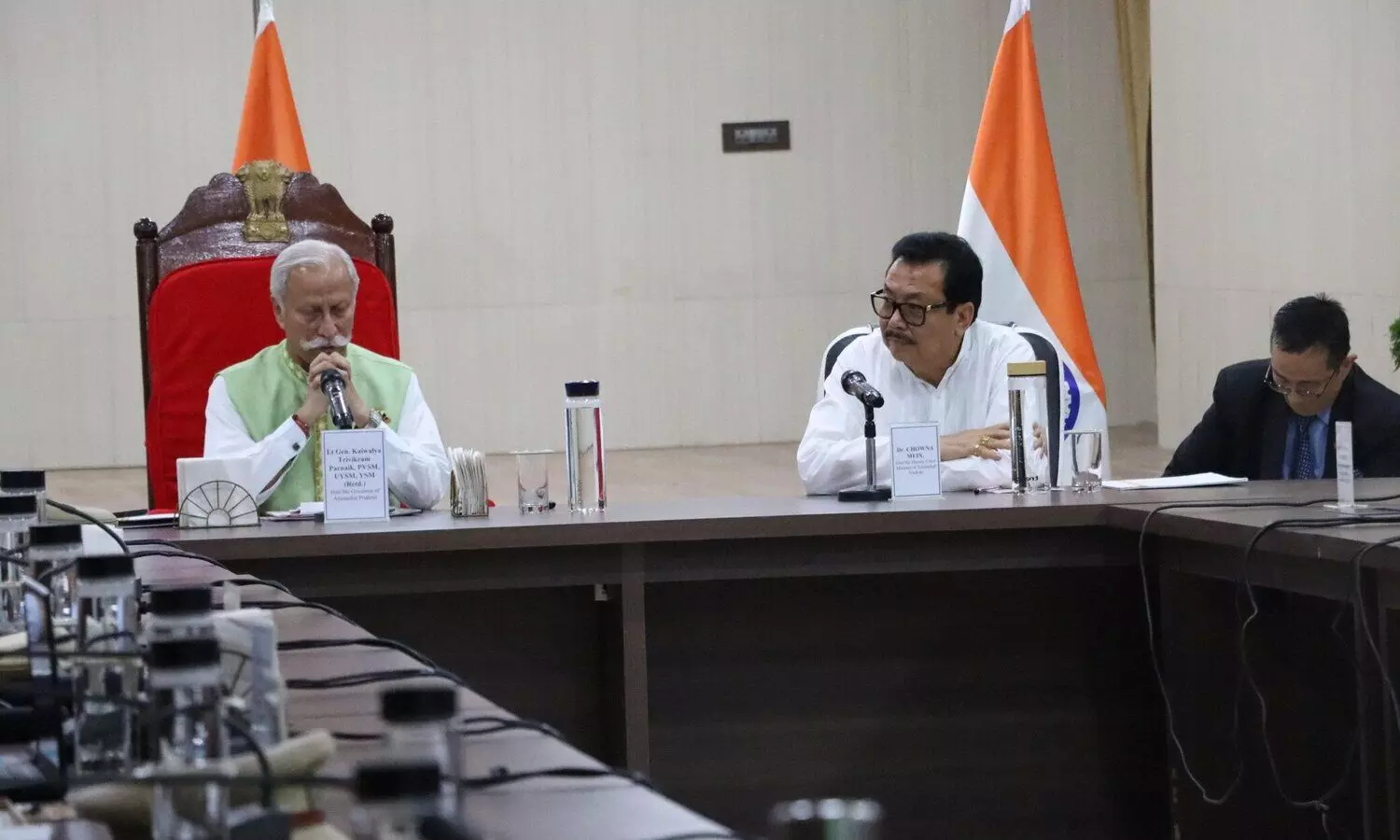 Arunachal Guv calls for unity, dialogue in insurgency-hit Tirap, Changlang, Longding