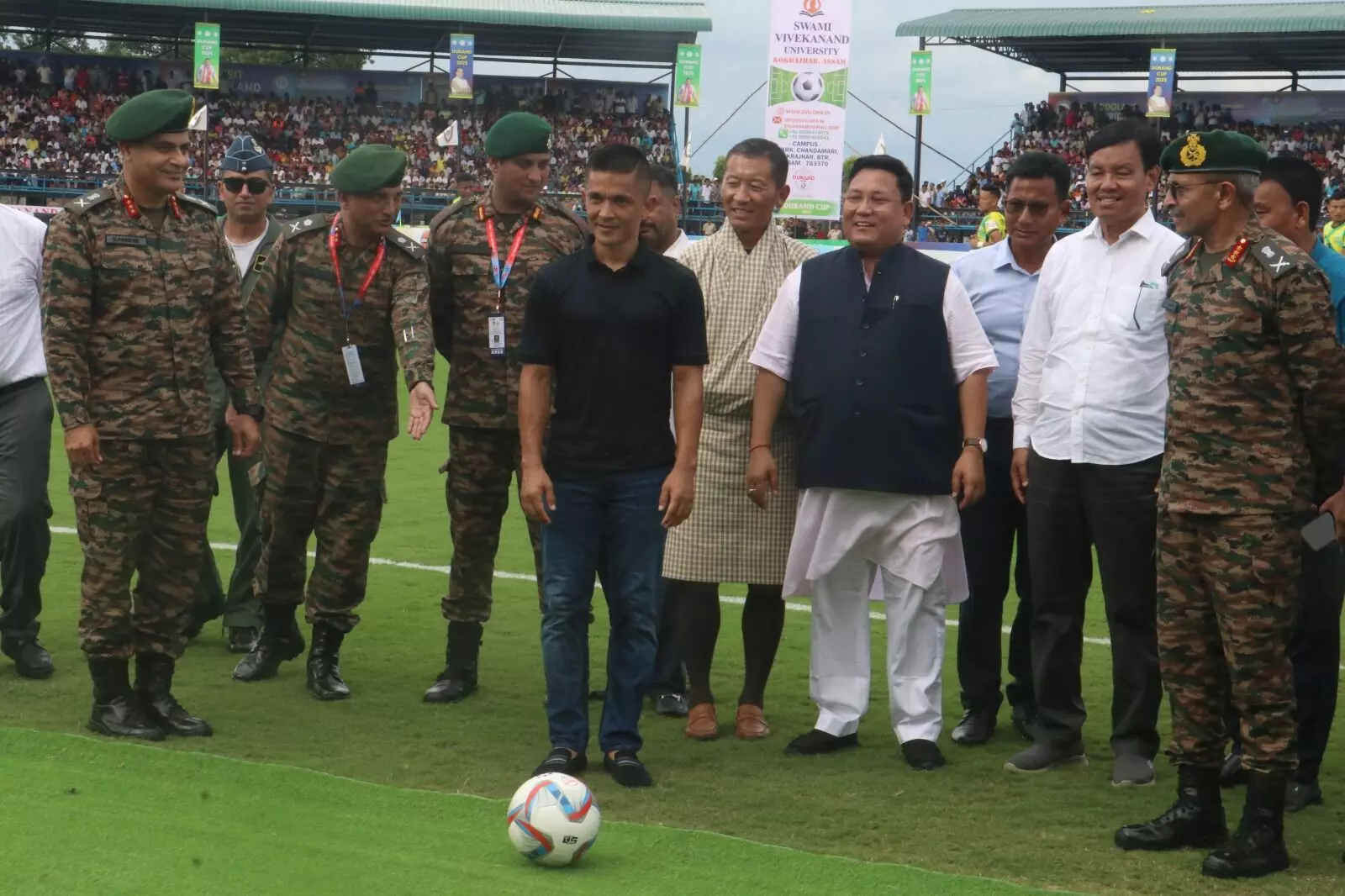 Durand Cup 2025 kicks off in Kokrajhar; Sunil Chhetri praises ground quality, crowd