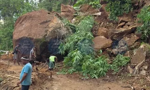 Landslide disrupts connectivity along Assam-Meghalaya border as Boko-Lumpi road cut off