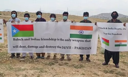 In a letter to the LS Speaker, a Baloch human rights activist commends India for its stance against terrorism supported by Pakistan