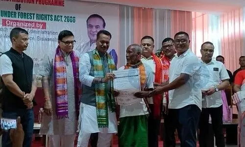 2,145 forest dwellers get land titles in Biswanath under Forest Land Rights Act
