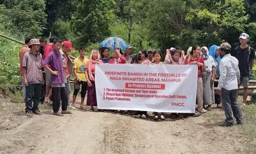 German-Tiger road row: Manipur Police ask Naga body to end blockade