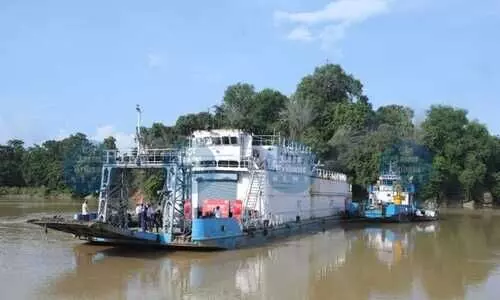 Assam resumes river cargo transport via Kopili after a decade