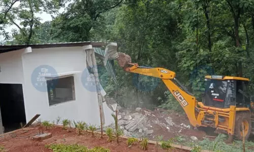 Private resort razed in Sonapur amid forest & encroachment row