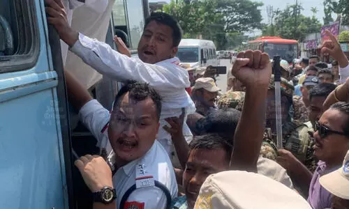 Zilla parishad quota row: Mixed response to ATASU bandh in Sivasagar; several detained