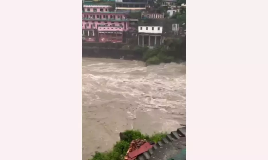 River levels in eight states are over the danger level as the hilly areas continue to be battered by heavy rain River levels in eight states are over the danger level as the hilly areas continue to be battered by heavy rain