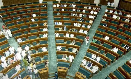 Amid Oppn uproar, the Lok Sabha commemorates the anniversary of Hiroshima and Nagasaki