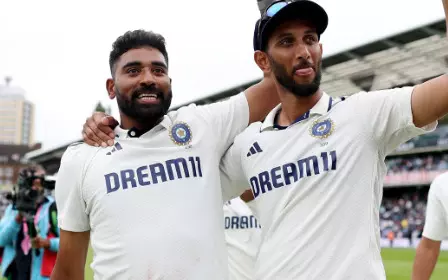 After winning at The Oval, Siraj and Prasidh achieve their highest Test rankings to date After winning at The Oval, Siraj and Prasidh achieve their highest Test rankings to date
