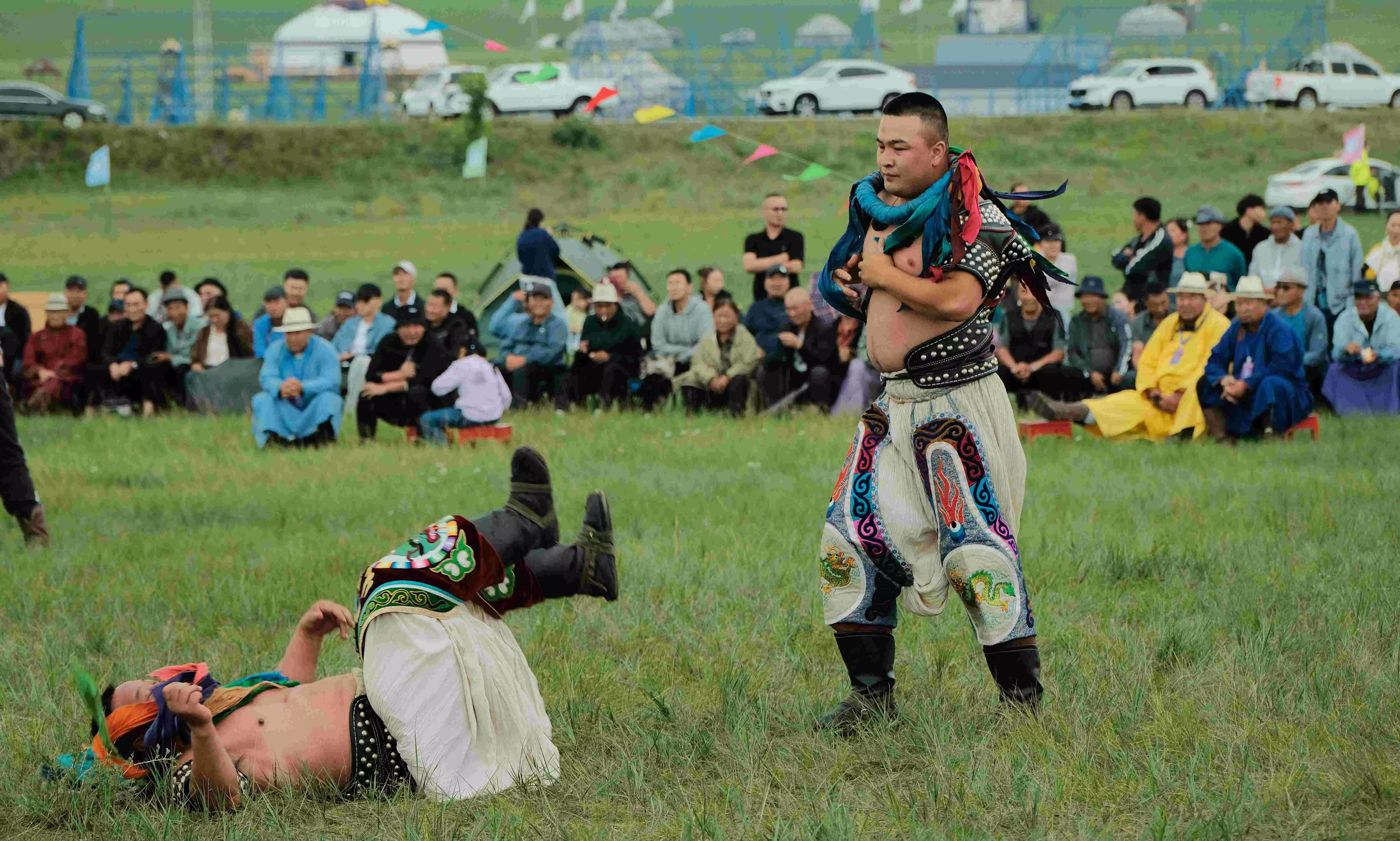 From Steppes to Stadium: Preparation of Mongolian Wrestlers for Victory