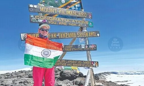 Arunachal’s Kabak Yano summits Africa’s Mount Kilimanjaro