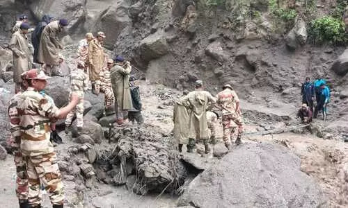 After bridges in Himachal washed away, 413 pilgrims were saved from the Kinnaur Kailash trip by the ITBP and NDRF