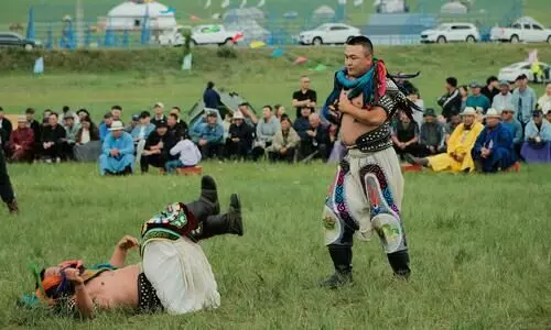 From Steppes to Stadium: Preparation of Mongolian Wrestlers for Victory