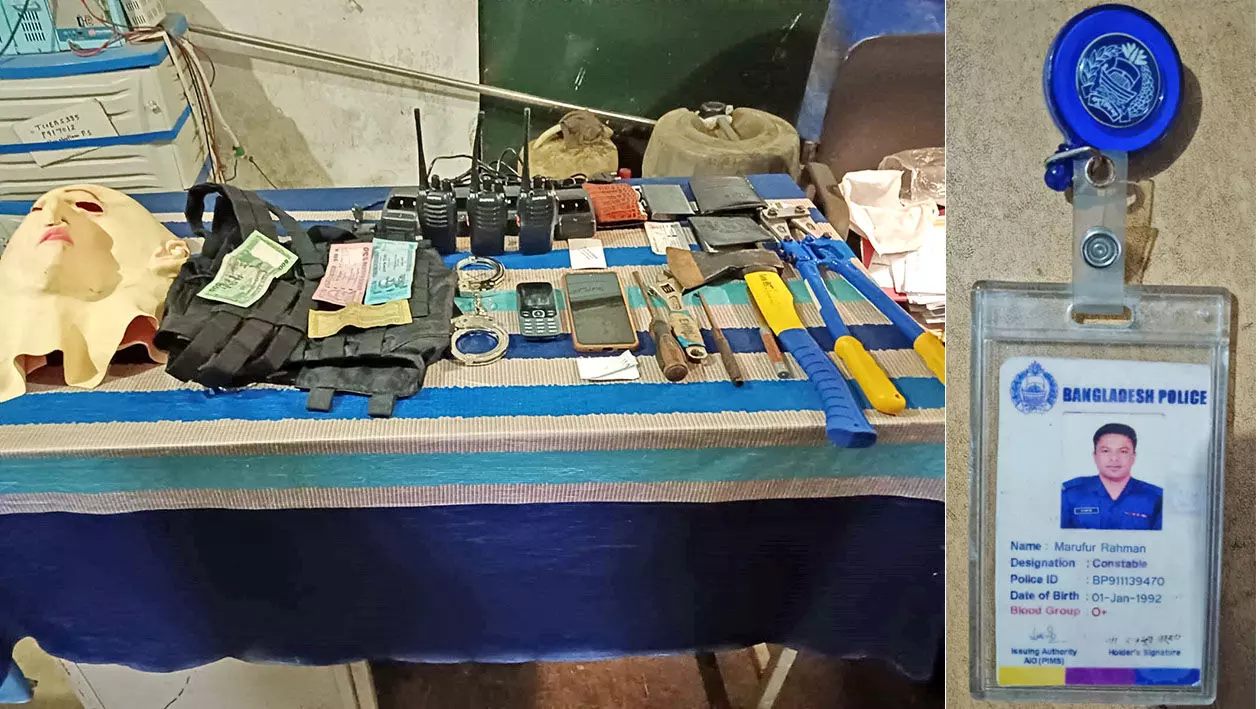 Four Bangladeshis arrested in Meghalaya for armed attack, abduction attempt near border Four Bangladeshis arrested in Meghalaya for armed attack, abduction attempt near border