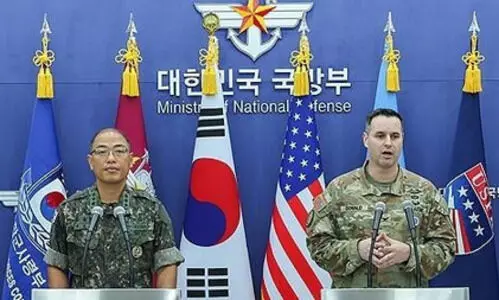 North Korea threatens to use self-defense tactics in response to a scheduled military drill between the US and South Korea