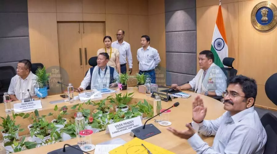 Khandu warns against encroachment, launches Rs 80 cr housing redevelopment project Khandu warns against encroachment, launches Rs 80 cr housing redevelopment project