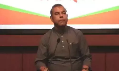 BJP’s Kishore Upadhyay accuses AJP of aligning with Congress for vote bank politics