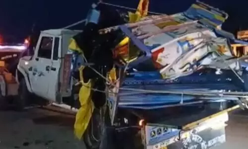 Seven children among 11 killed as pickup crashes into parked truck in Rajasthan