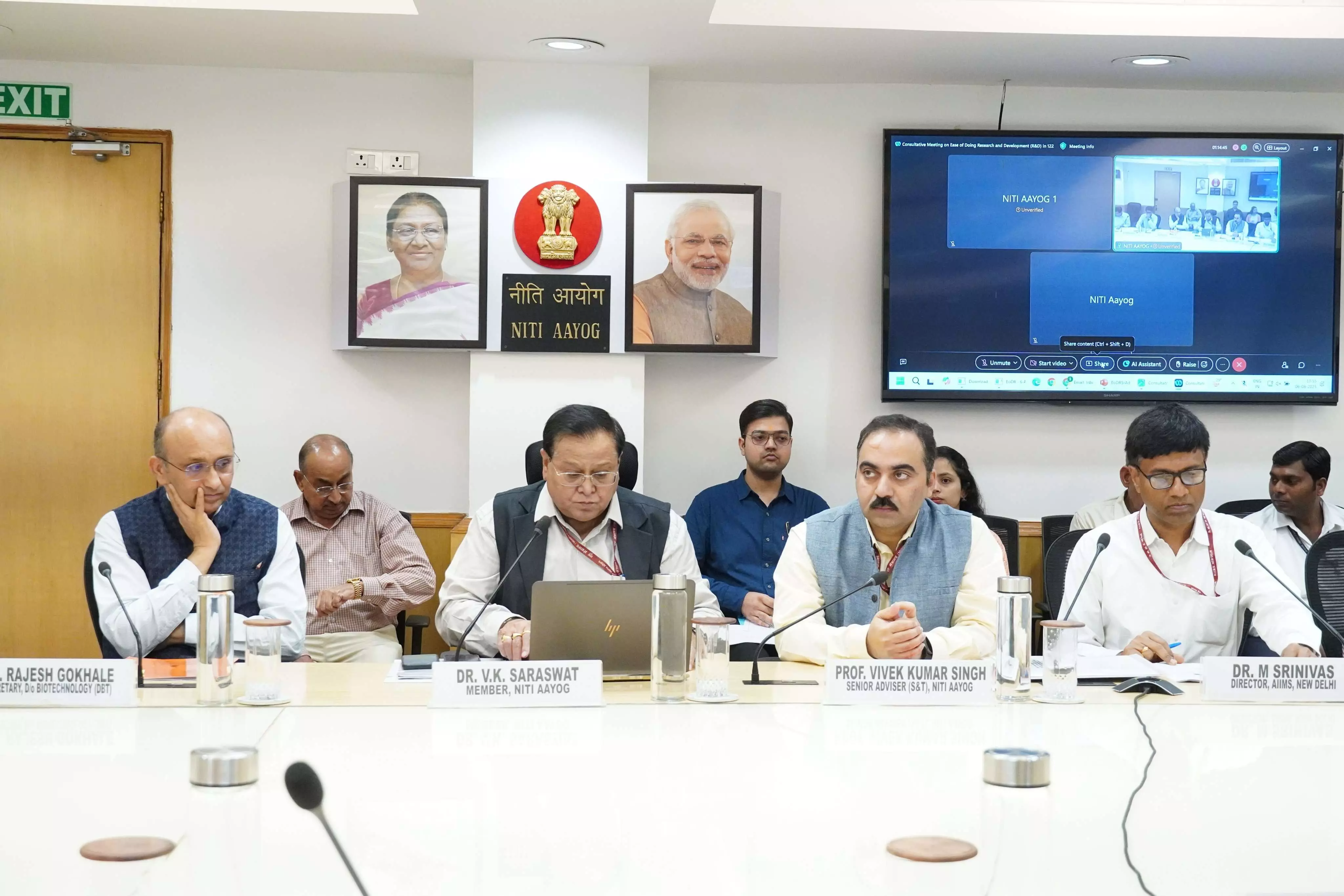 Indias research institutions must be transformed into globally competitive organizations: NITI Aayog