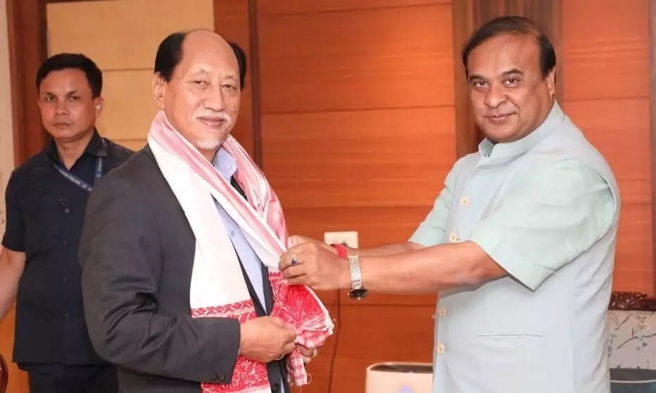 Assam, Nagaland CMs likely to visit Uriamghat amid post-eviction land grab tensions Assam, Nagaland CMs likely to visit Uriamghat amid post-eviction land grab tensions