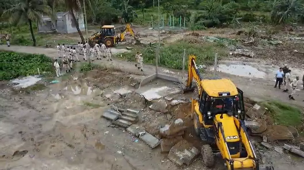 Gauhati HC halts Baghmari eviction, seeks report on land status by Sept 8 Gauhati HC halts Baghmari eviction, seeks report on land status by Sept 8