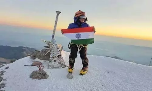 Arunachal mountaineer Kabak Yano conquers Europe’s highest peak, Mt Elbrus