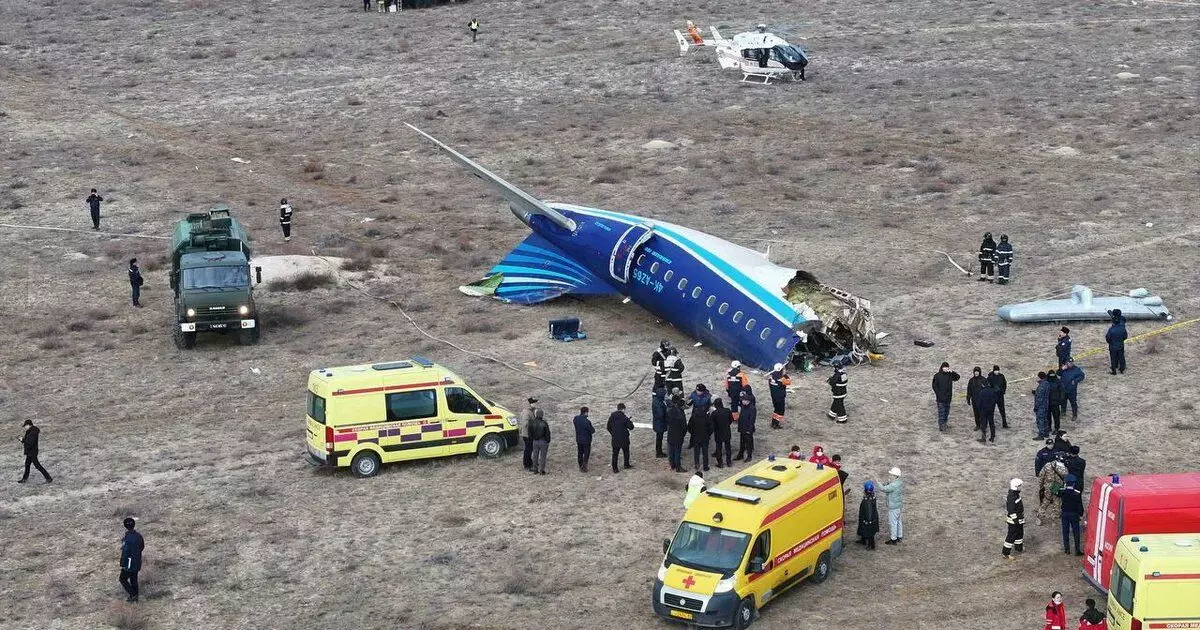 A light plane crash in Kazakhstan claimed two lives