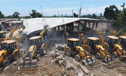 Mosque razed, tensions flare on Day 2 of Japoriguri eviction drive in Biswanath