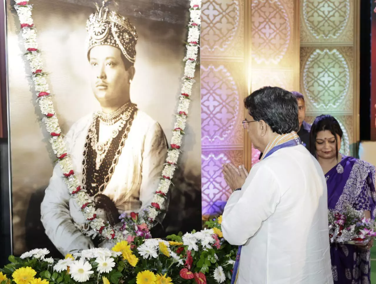 PM, Shah, Nadda hail Maharaja Bir Bikram as Tripura marks his 117th birth anniversary