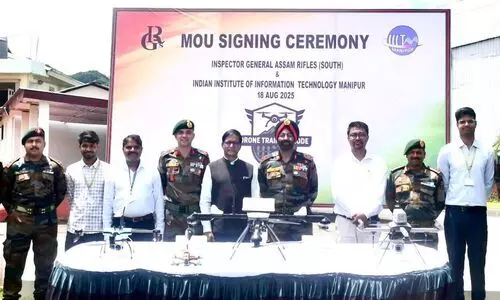 Assam Rifles, IIIT Manipur ink pact to boost drone power in border security