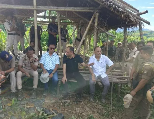 Assam, Mizoram DCs hold talks to resolve border flare-up over rubber trees amicably Assam, Mizoram DCs hold talks to resolve border flare-up over rubber trees amicably