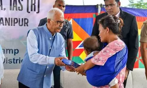 Manipur Guv visits Churachandpur, engages MLAs, councils on IDP welfare, reviews security