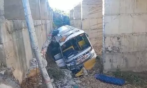A bus accident on the Jammu-Pathankot route claimed the life of one devotee