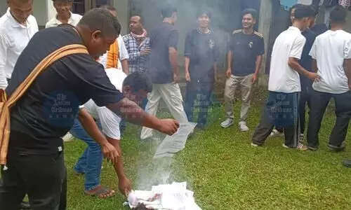 Sadiya tribals protest inclusion of 8 communities as protected classes in Tirap belt