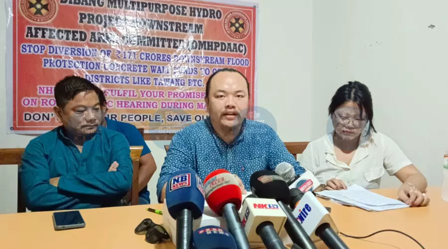 ‘No dam without protection’: Downstream committee ramps up Dibang dam protest