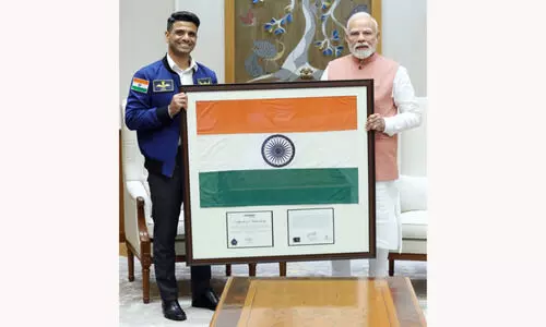 Shubhanshu Shukla raised the national flag on the space station, making all Indians proud: PM Modi